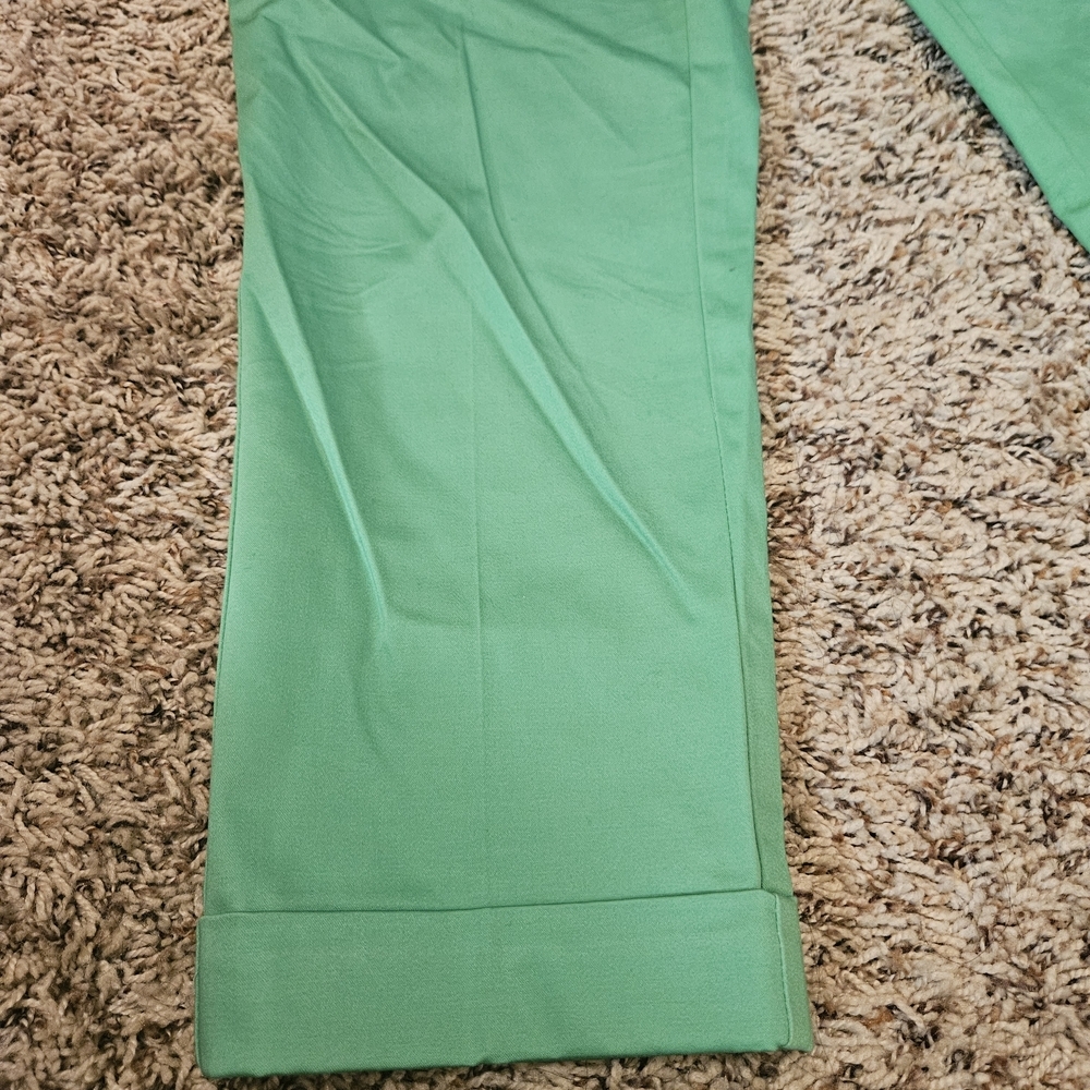New York & Company Green Ankle Pants - Picture 2 of 8